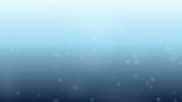 Abstract blue gradient background with floating square particles