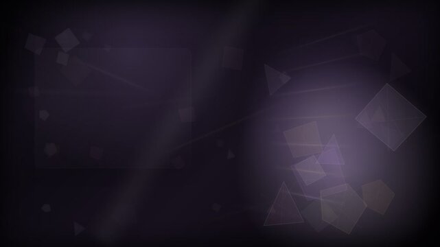 Premium Laser Geometric Shape Dark Violet Seamless Loop Background