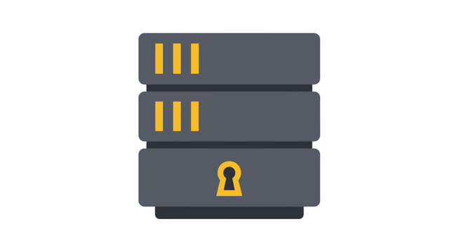 Secure Server Data Storage Box.