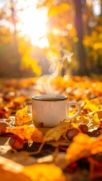 Autumn Coffee Time.
