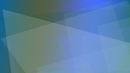Obraz premium Teal and blue abstract polygon shapes blend with soft light and depth, creating an airy modern mood for website banners, product promos, and presentations.