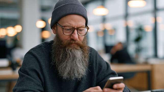 Mobile security researcher in urban coworker environment reverse engineers enterprise MDM agent on jailbroken test device, endpoint policy analysis, mobile threat defense investigation, corporate de