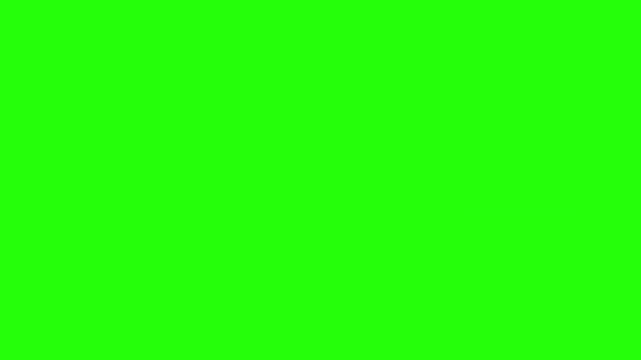 4K horizontal pop-up icon animation of an airport control tower. Bold minimal icon bounces 4 times on alternating green, black, and white background screens. Perfect for landscape video editing.