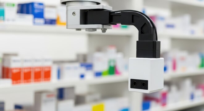 Automated Robotic Arm in Modern Pharmacy for Precise Medication Dispensing and Inventory Management