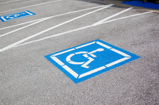 Wheelchair Accessible Parking Spot