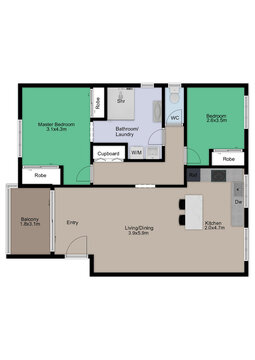 Floor plan house 3d House Floor Plan Home space