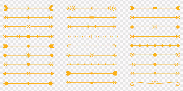 Vintage decorative lines. text dividers. Line border separators Vintage dividers. Vector, Set of decorative divider elements. Divider ornament, borders, doodle, separators, page dividers, header