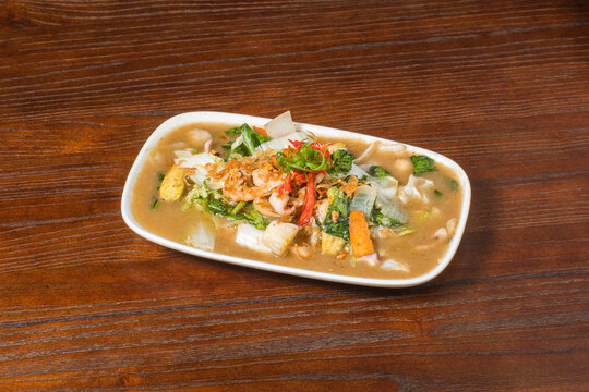 Traditional Capcay Seafood Indonesia Food