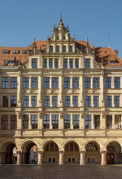 New town hall at Untermarkt, G&ouml;rlitz, Saxony, Germany