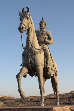 Equestrian Statue of Rao Jodha Ji, Jodhpur, Rajasthan, India
