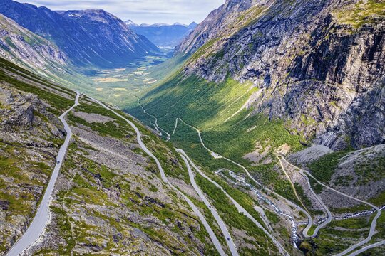 Trollstigen mountain road, Norway