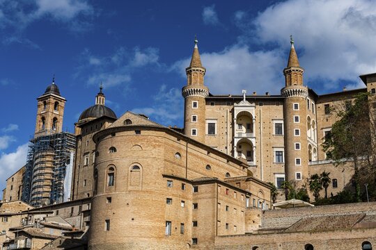 Palazzo Ducale di Urbino, Unesco world heritage site Urbino, Italy