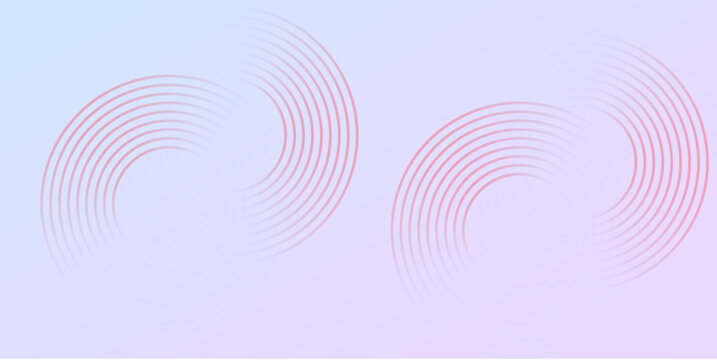 Soft Pastel Abstract Background with Overlapping Circular Patterns
