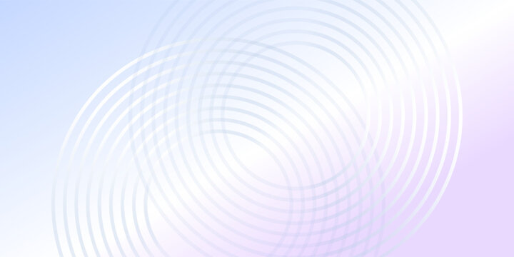 Soft Pastel Abstract Background with Overlapping Circular Patterns