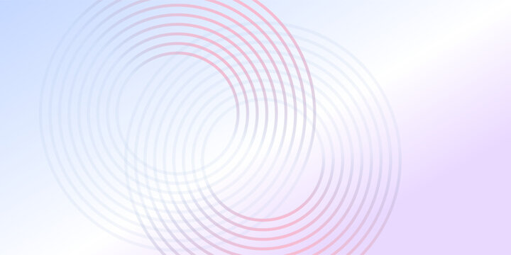 Soft Pastel Abstract Background with Overlapping Circular Patterns