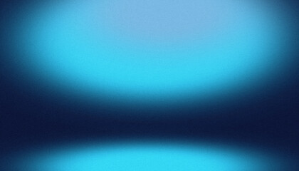 Obraz premium Abstract Blue Gradient Background. Soft Neon Light Reflection. Luminous Atmospheric Glow Texture. Digital Horizon Energy Portal