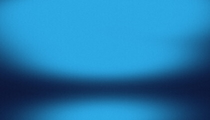 Abstract Blue Gradient Background. Soft Luminous Light Curve. Smooth Atmospheric Color Depth. Arctic Glow Horizon Effect © Deepak