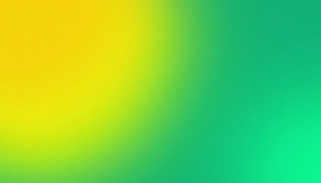 Abstract Green Yellow Gradient Background. Vibrant Color Transition Blend. Soft Luminous Glow Texture. Fresh Tropical Energy Spectrum