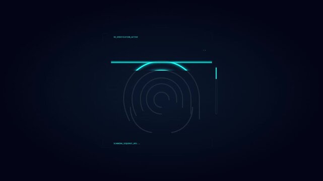 fingerprint biometric id verification security access scan