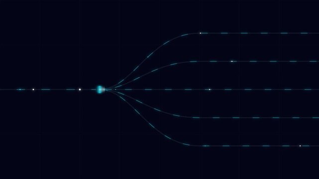 high speed internet backbone abstract network background