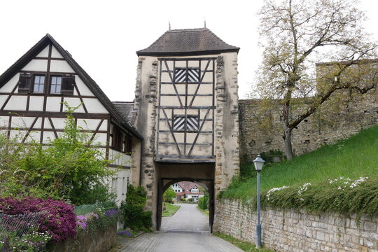 Unteres Tor mittelalterliches Stadttor Stadt Aach im Hegau