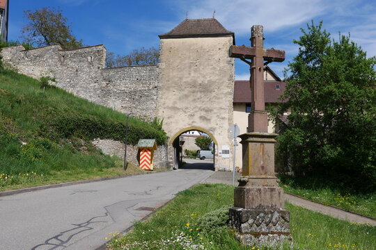 Stadttor im Hegau in der Stadt mit dem Namen Aach
