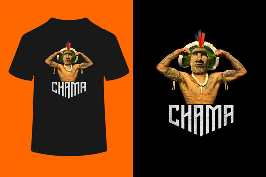 CHAMA Paotan MMA Fan JJB Boxing Muay Thai Kickboxing T-Shirt

