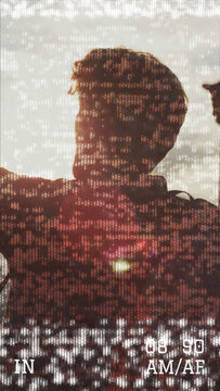 Vertical Vhs Overlay 10