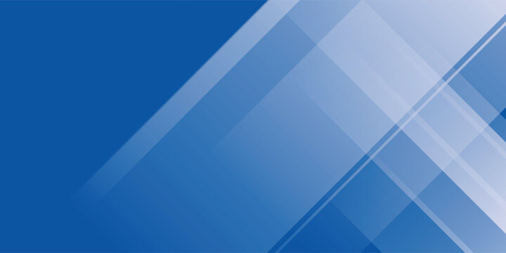 Abstract bacgkround blue and white gradient. Modern blue abstract rectangle box lines background for presentation design, banner, brocure, and business card