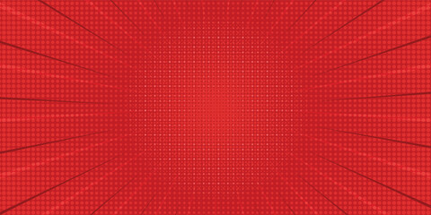 Comic background with red color © rian