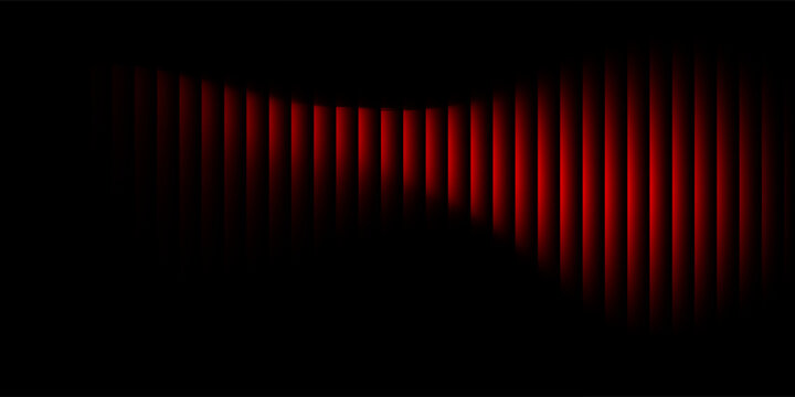 Abstract red light vertical lines sound wave background