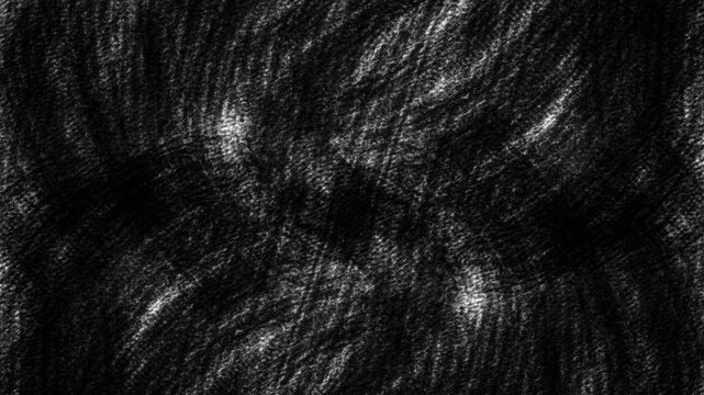 Rough Black Abstract Brush Texture with Dynamic Strokes and Distressed Grunge Effect