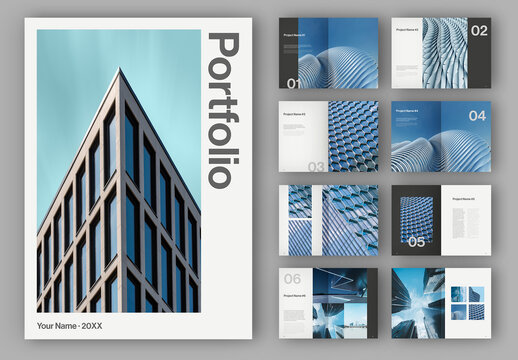 Architecture Portfolio Brochure Layout
