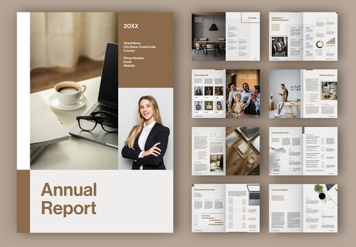 Annual Report Layout