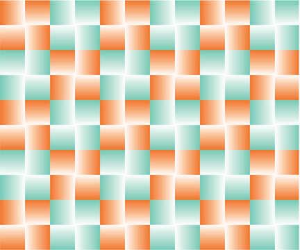 Abstrak mozaic color ofgreen and orange in drakness War