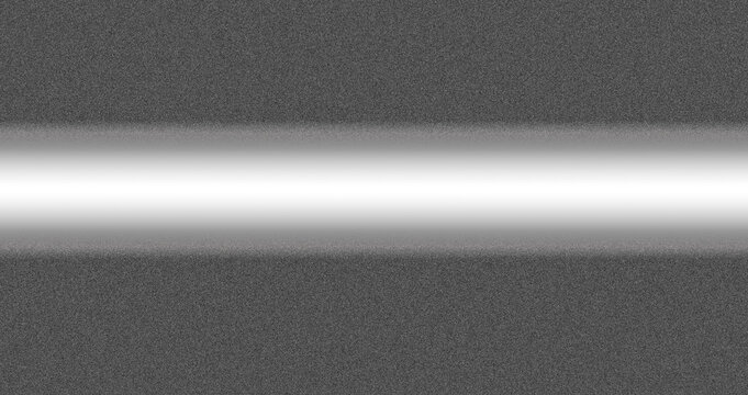 Abstract Black and White Noise Texture Background with Soft Gradient Light, Black White Abstract TV Noise Background with Horizontal Light Effect, Monochrome Grainy Static Texture Banner