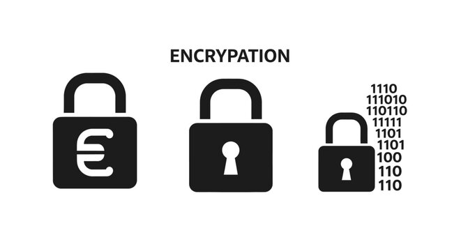 Digital Encryption and Security: Padlocks and Binary Code