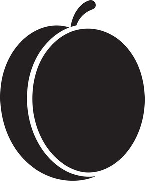 vector illustration of an apple on white background