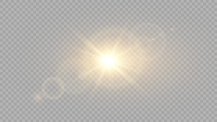 Obraz premium Vector transparent sunlight special lens flare light effect. Stock royalty free vector illustration. 