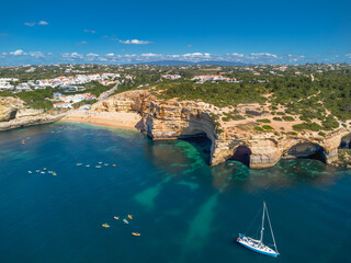 Algarve coast in Portugal © Aleksandra