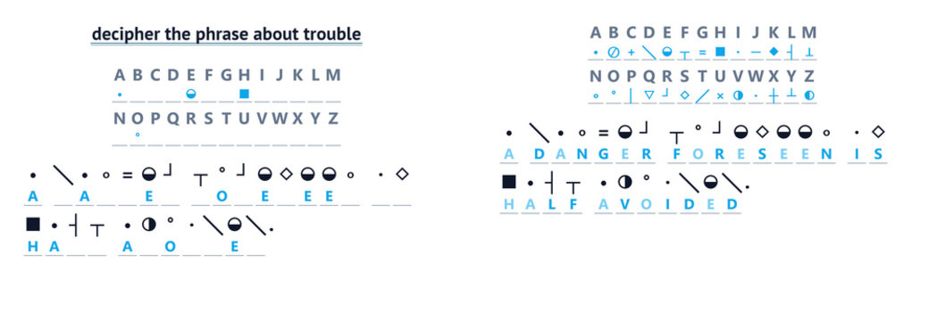 Hidden words puzzle vector