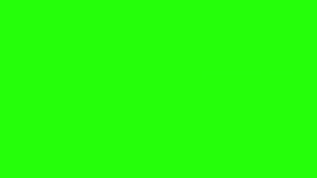 4K horizontal pop-up icon animation of a rising line graph arrow pointing up. Bold minimal icon bounces 4 times on alternating green, black, and white background screens. Perfect for landscape.