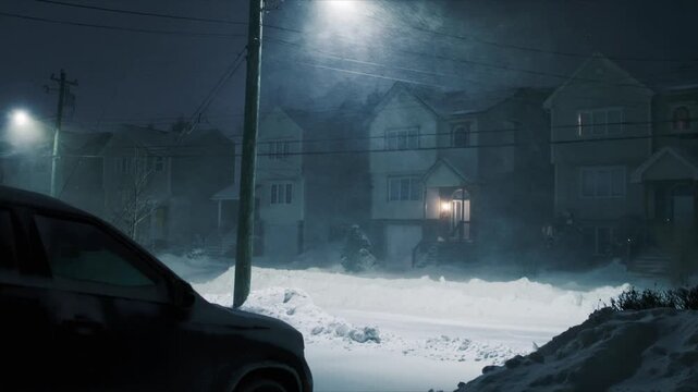 Powerful snowstorm hits Beachville, Halifax, creating towering snowdrifts and strong winds
