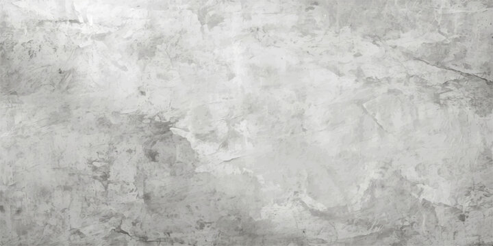 An old paper texture and grunge concrete wall background feature a dirty gray stone surface with a cold winter ice pattern