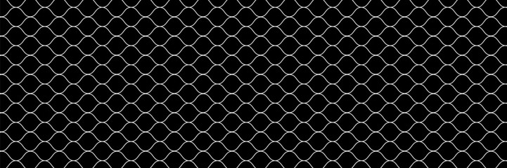 Net texture pattern on white background. Net texture pattern for backdrop and wallpaper. Realistic net pattern with black squares. Geometric background, vector Eps10 © Arif