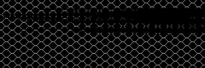 Net texture pattern on white background. Net texture pattern for backdrop and wallpaper. Realistic net pattern with black squares. Geometric background, vector Eps10 © Arif