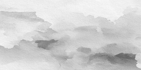 Fototapeta premium Misty, ethereal clouds rendered in a delicate watercolor style create a serene and dreamlike atmosphere.