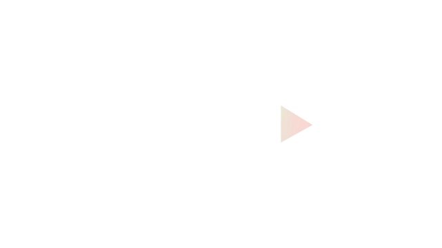 Row of colorful gradient play buttons pointing right button arrow direction