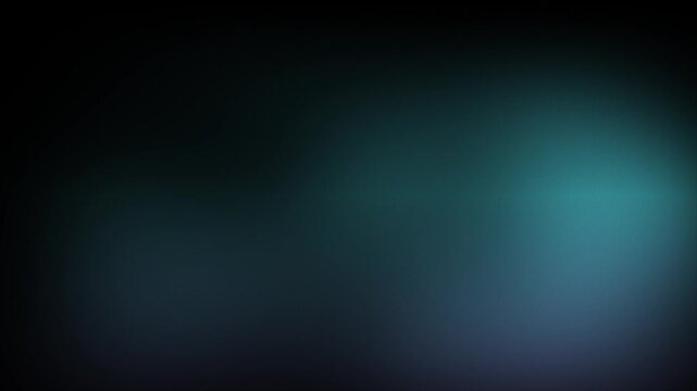 Animation abstract soft gradient light leaks loop motion background on black background. Abstract background with glowing blue spots.