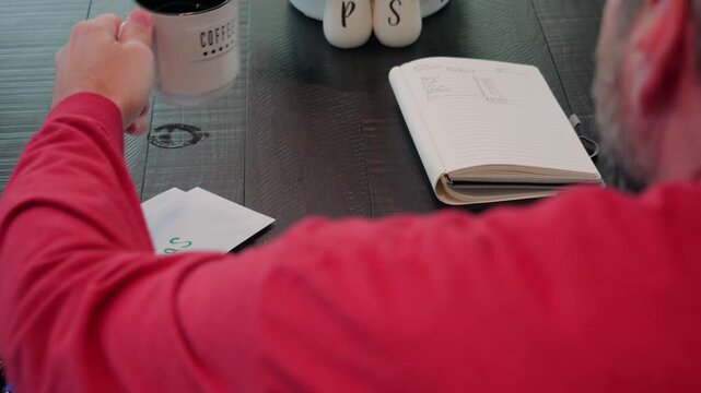 Personal Finance Budgeting Cash Stuffing Envelopes Using Physical Currency to Limit Spending and Funds - Saving Money with Responsible Spending
